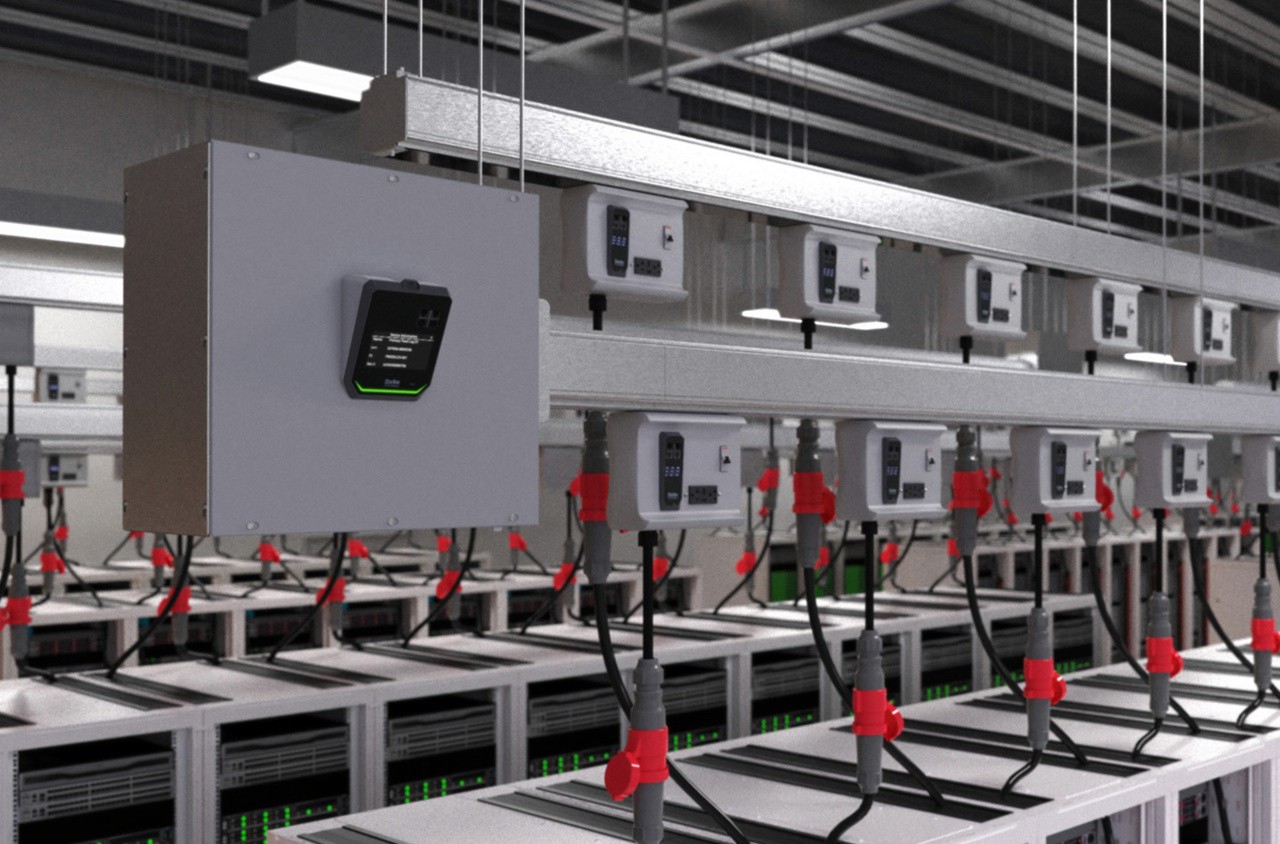 Federal Signal integrated mass notification and emergency alerting platforms for large facilities and campuses in BCue load management technology for balancing electrical demand across multiple EV charging points in commercial installations in BC
