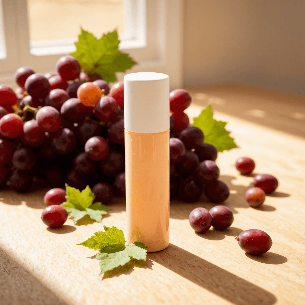 product photography of a stick of health supplement containing vitamin C and collagen