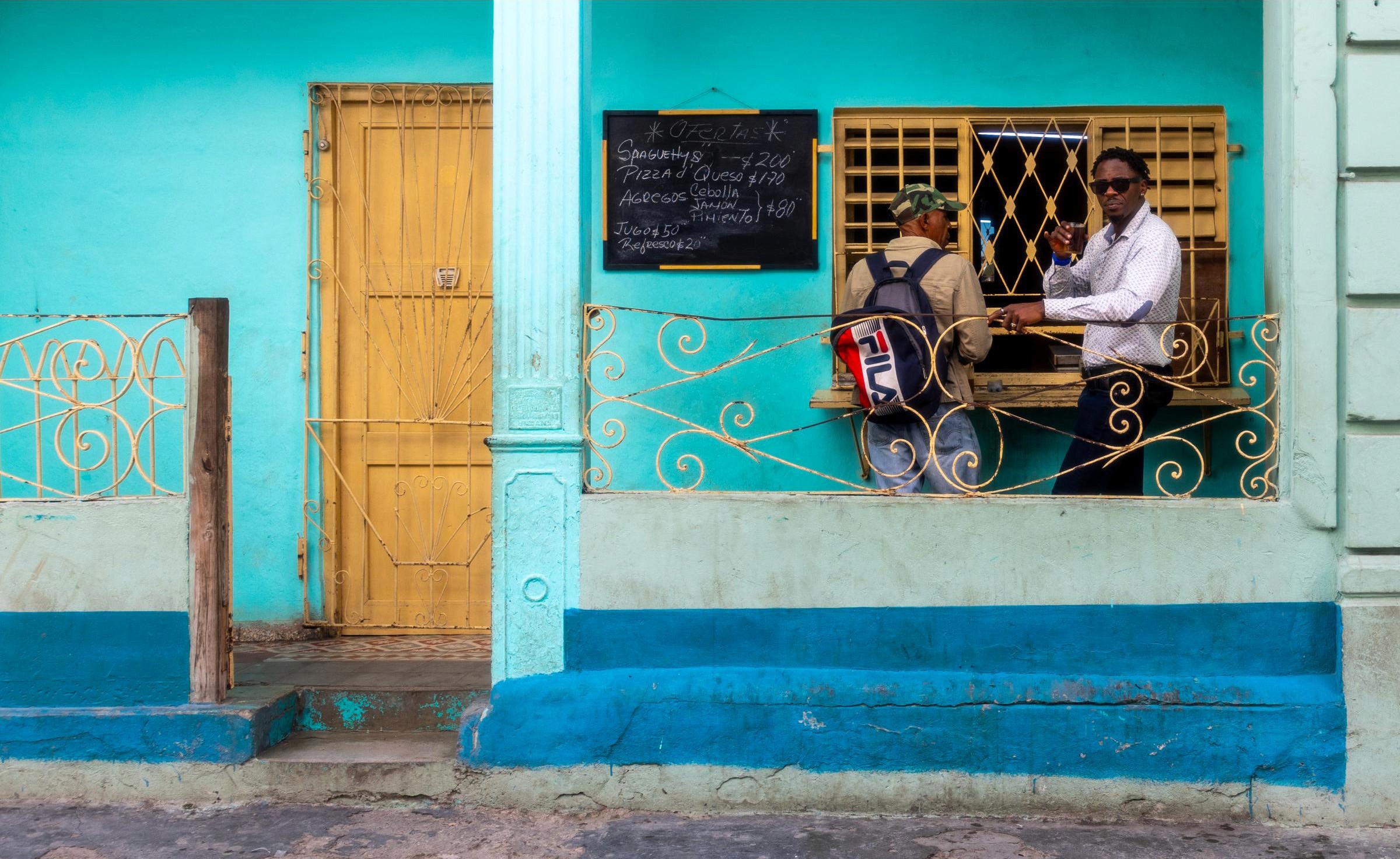 Curbside Refreshments - Havana, Cuba