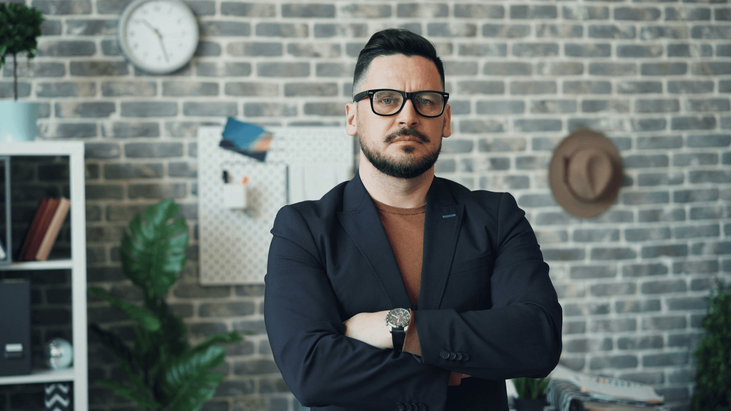 Confident Looking Person