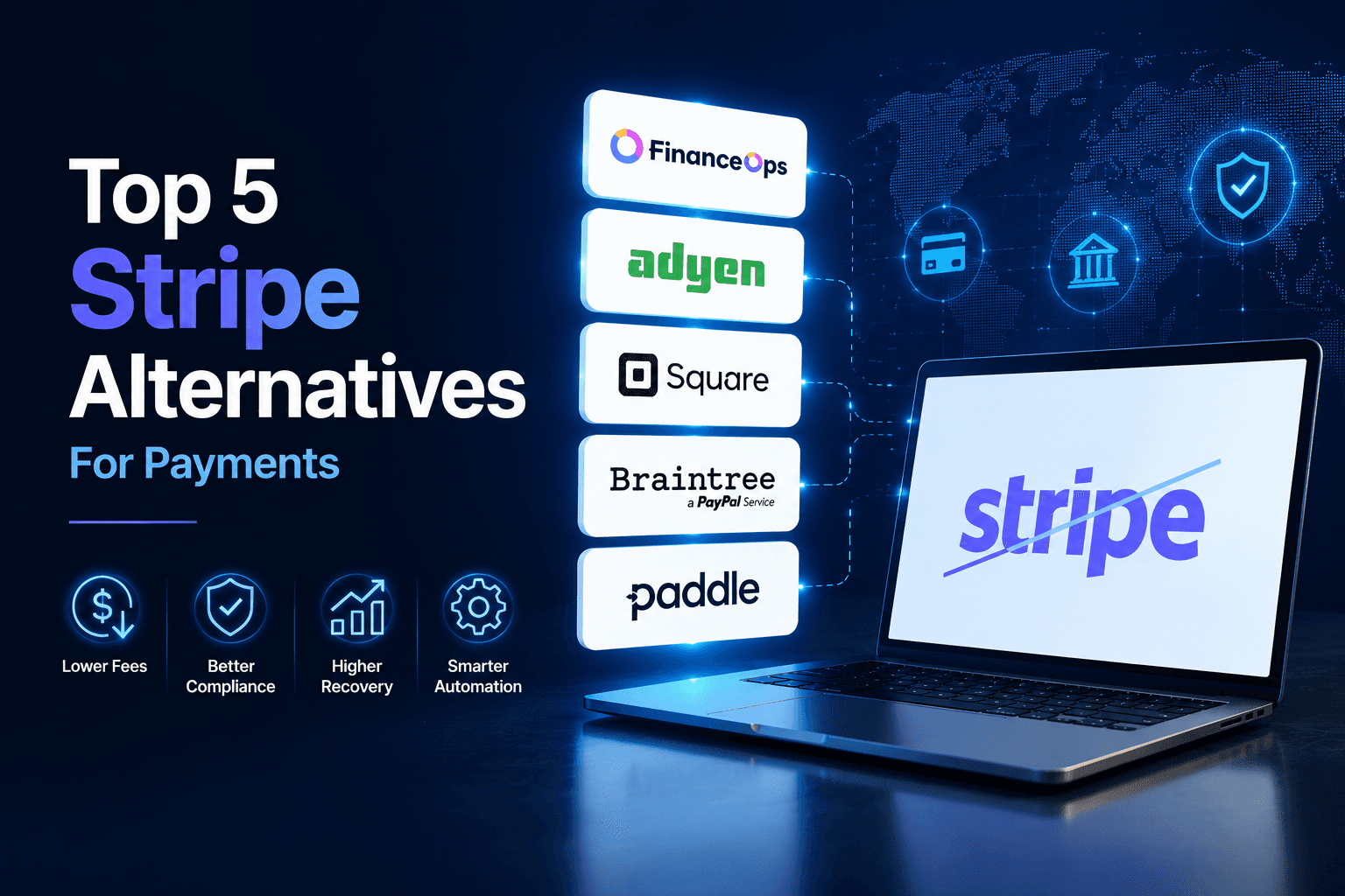 Image for Top 5 alternatives for Stripe