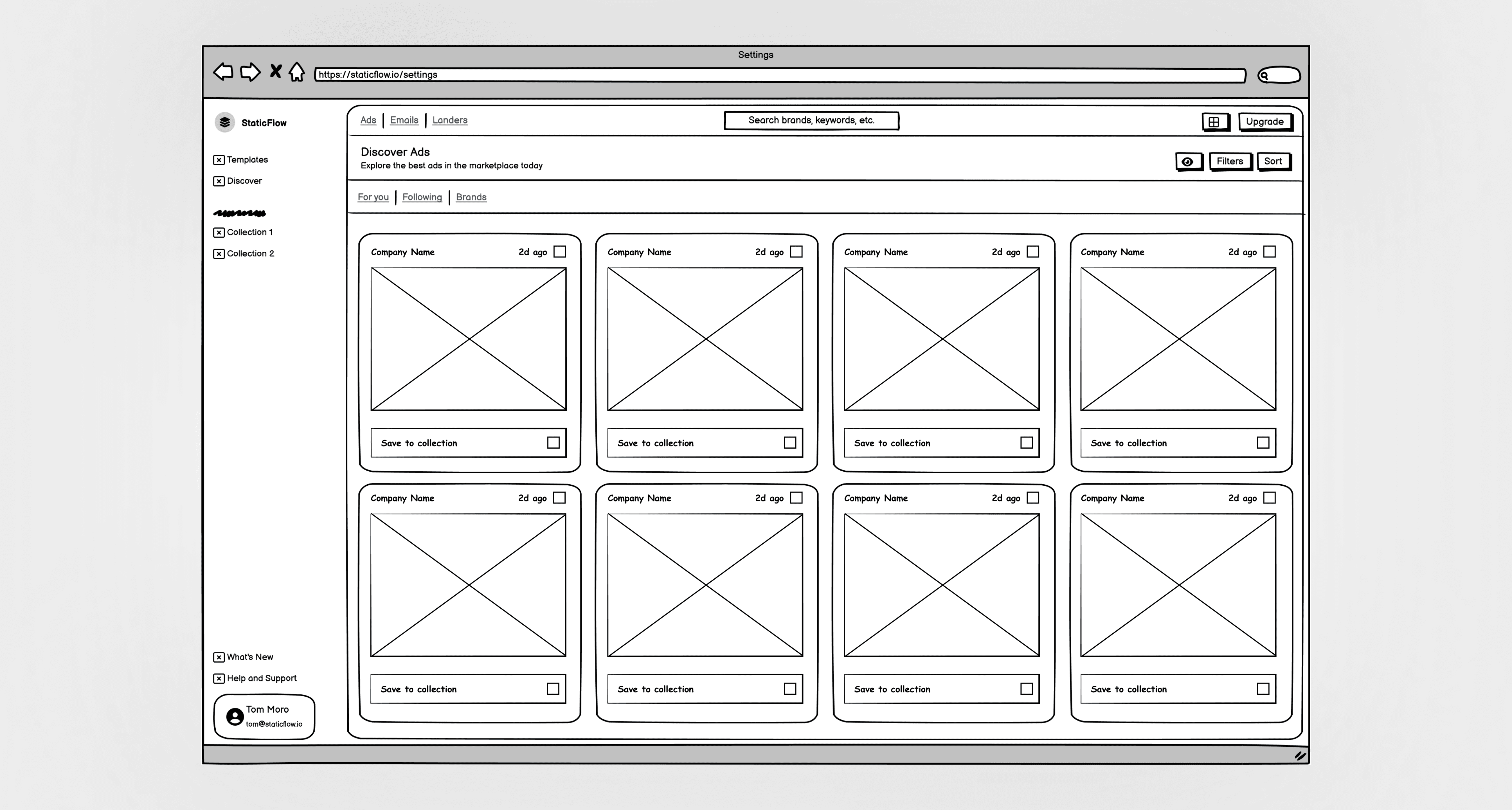 Wireframe 1