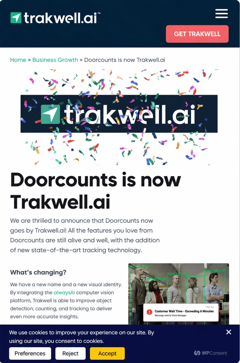 Doorcounts rebrand to Trakwell.ai