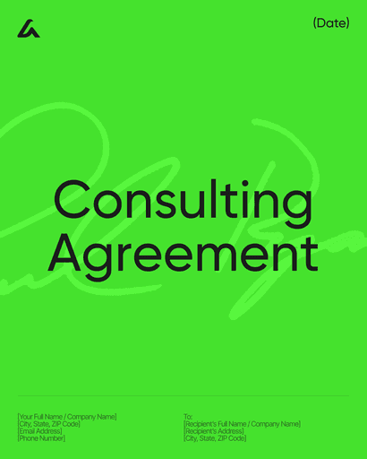 Consulting Agreement 