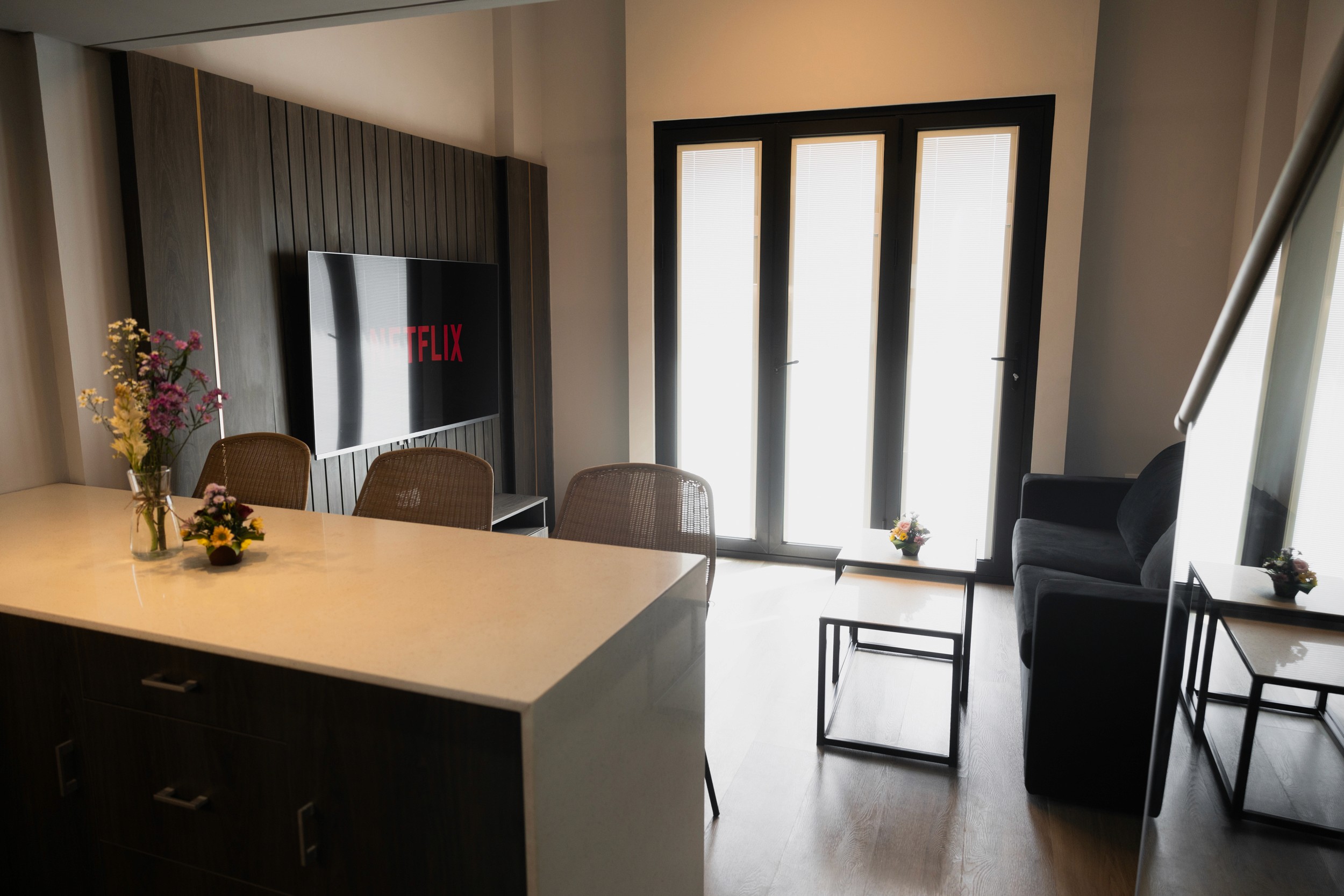 1-bedroom apartment with ocean and sunset views in Canggu