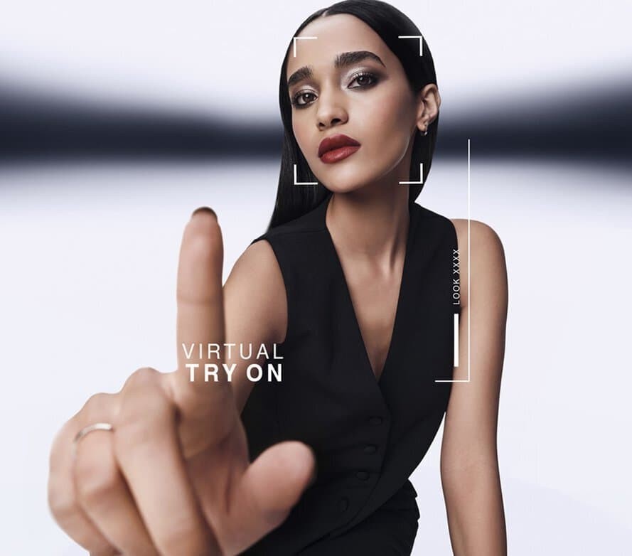 Virtual try on by Yves Saint Laurent Beauty