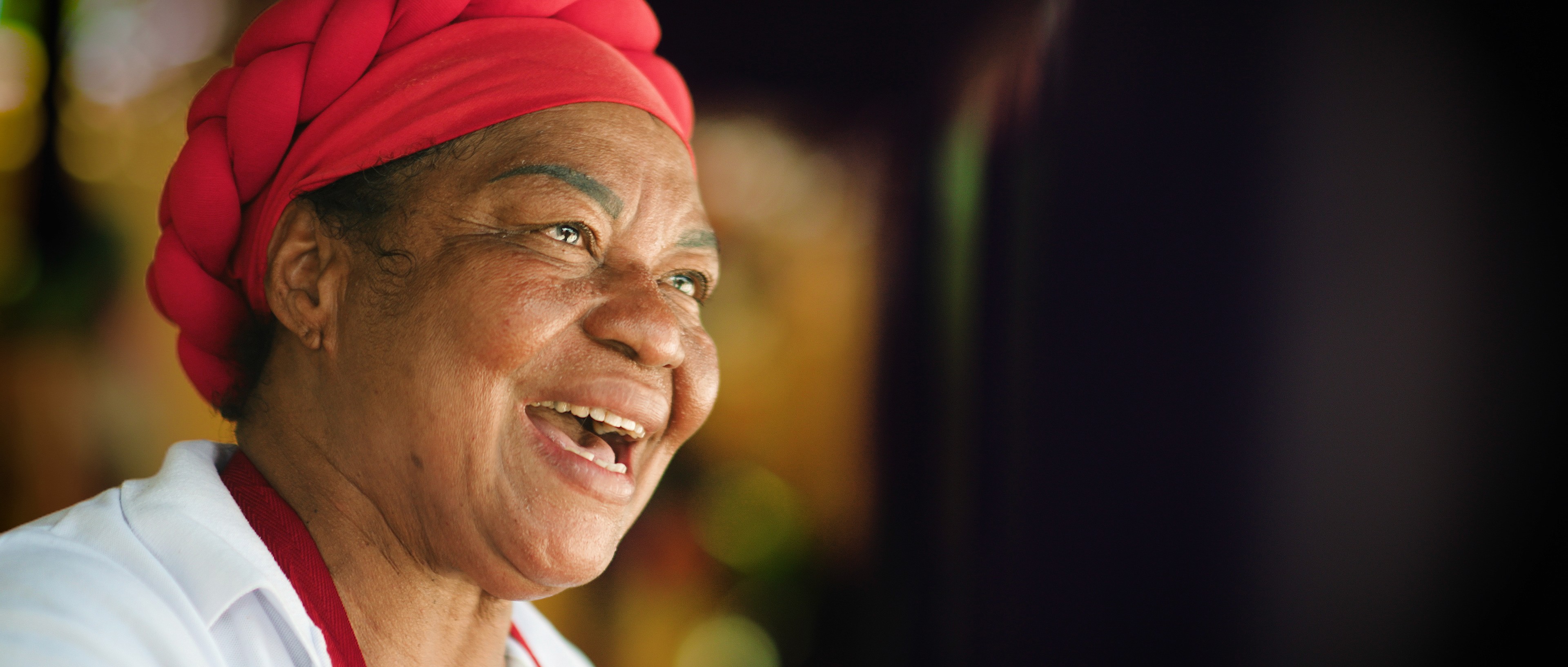 Mujer afrodescendiente que sale en documental de Nuquí