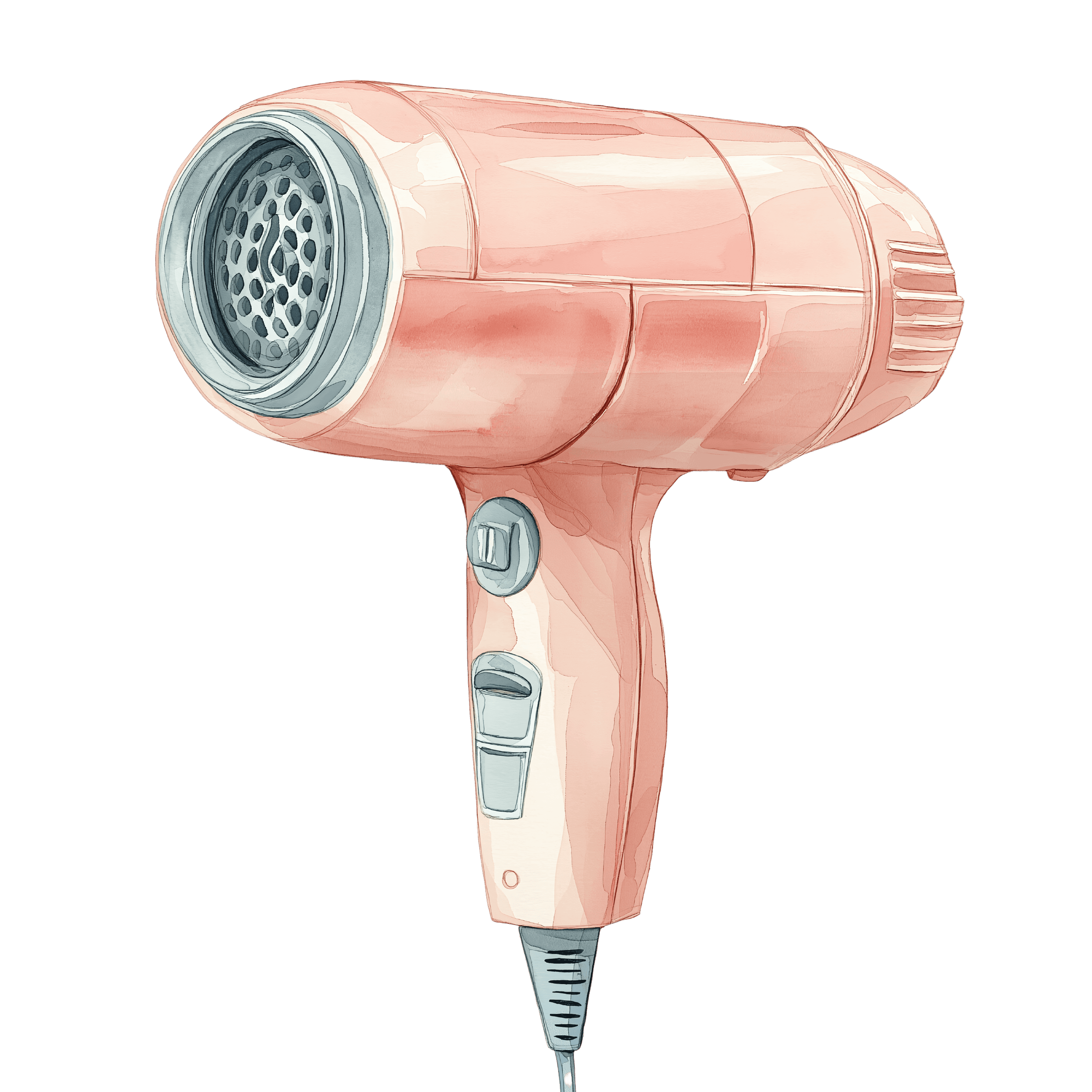 pink hairdryer