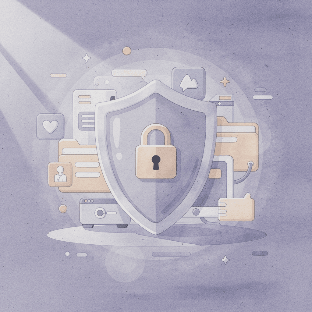 Broken shield showing lack of automatic protection from business debts