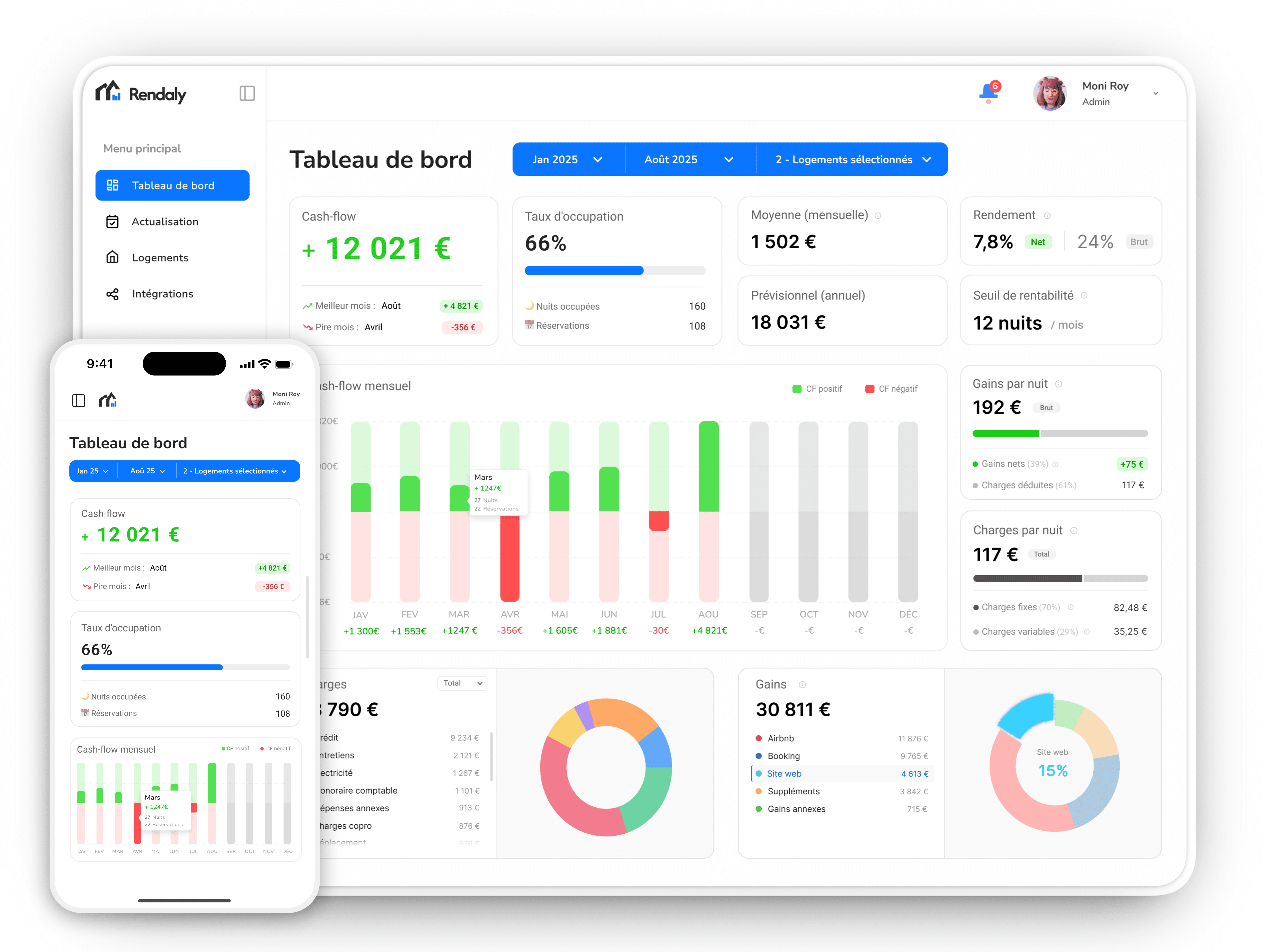 An image of Dreelio's dashboard