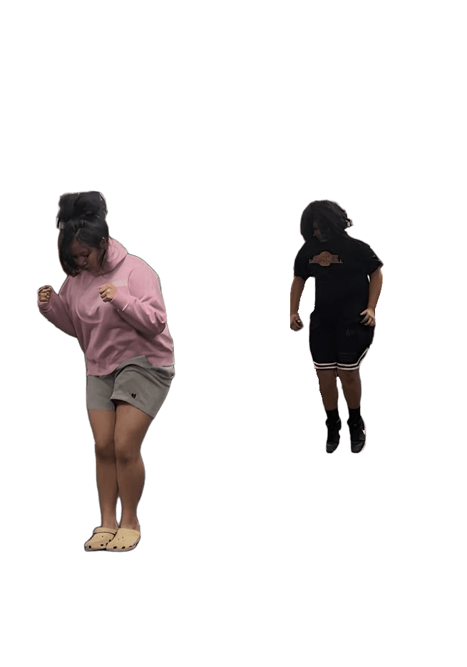 Kids doing Footwork Drills