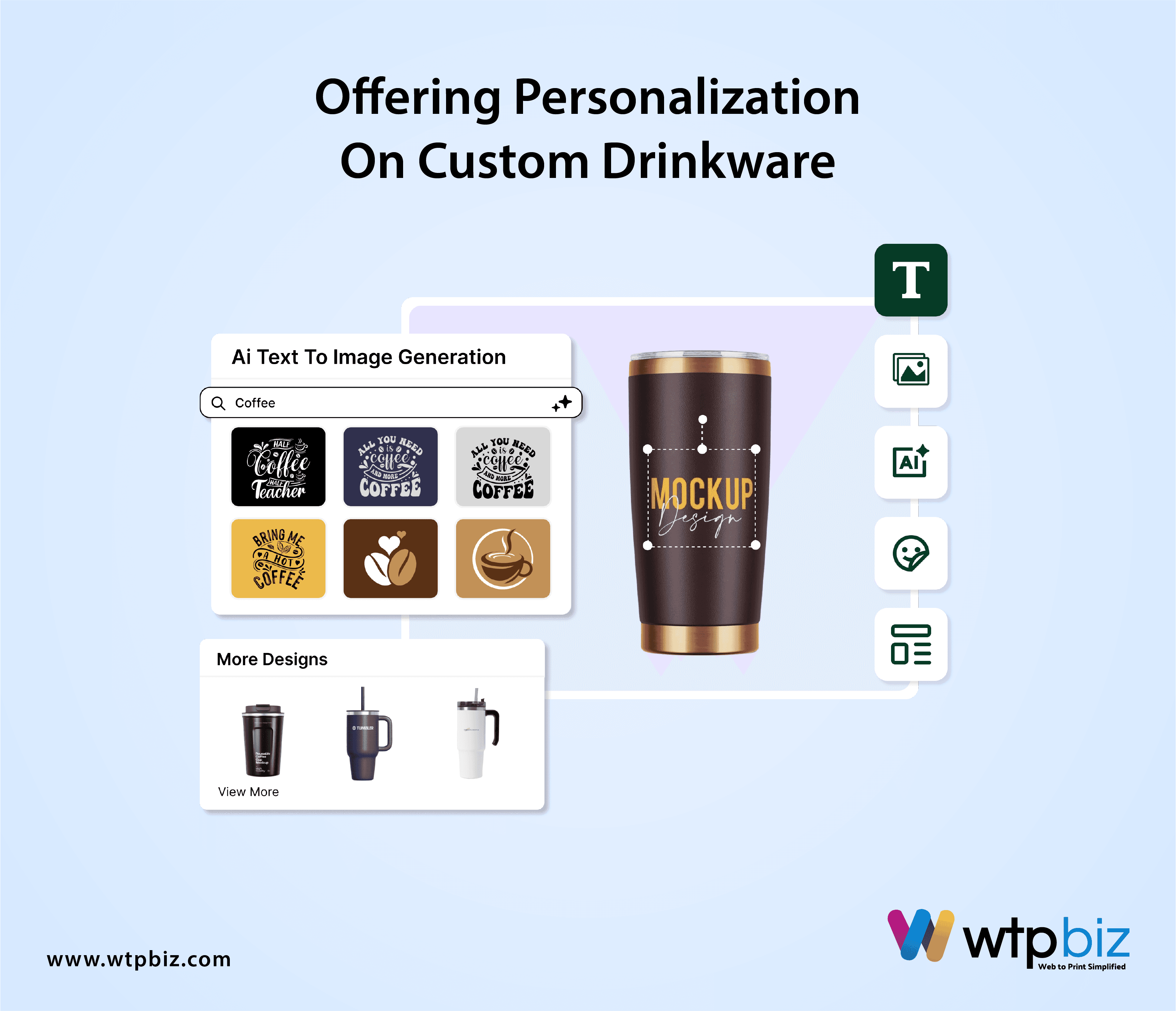 personalization in custom drinkware