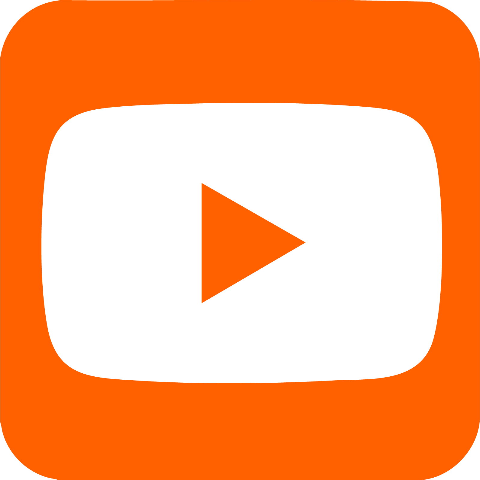 YouTube Icon in orange