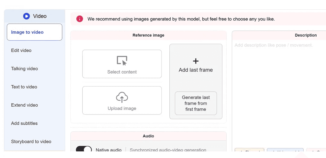 image to video