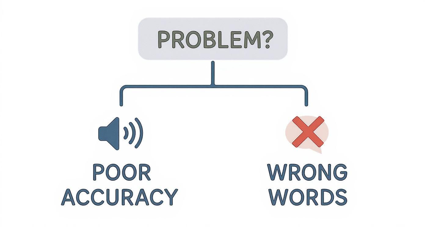 Infographic about how to voice type on mac