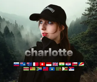 Premium Nomad travel profile template preview.