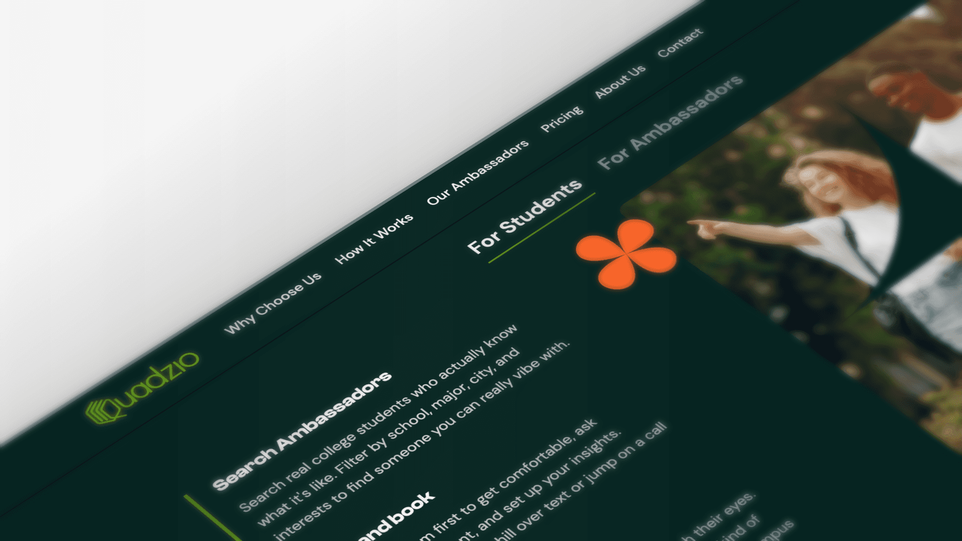 Black and white image of people working at a table with laptops, showing hands gesturing during discussion of digital content displayed on screens, with fabrica® logo in the corner.