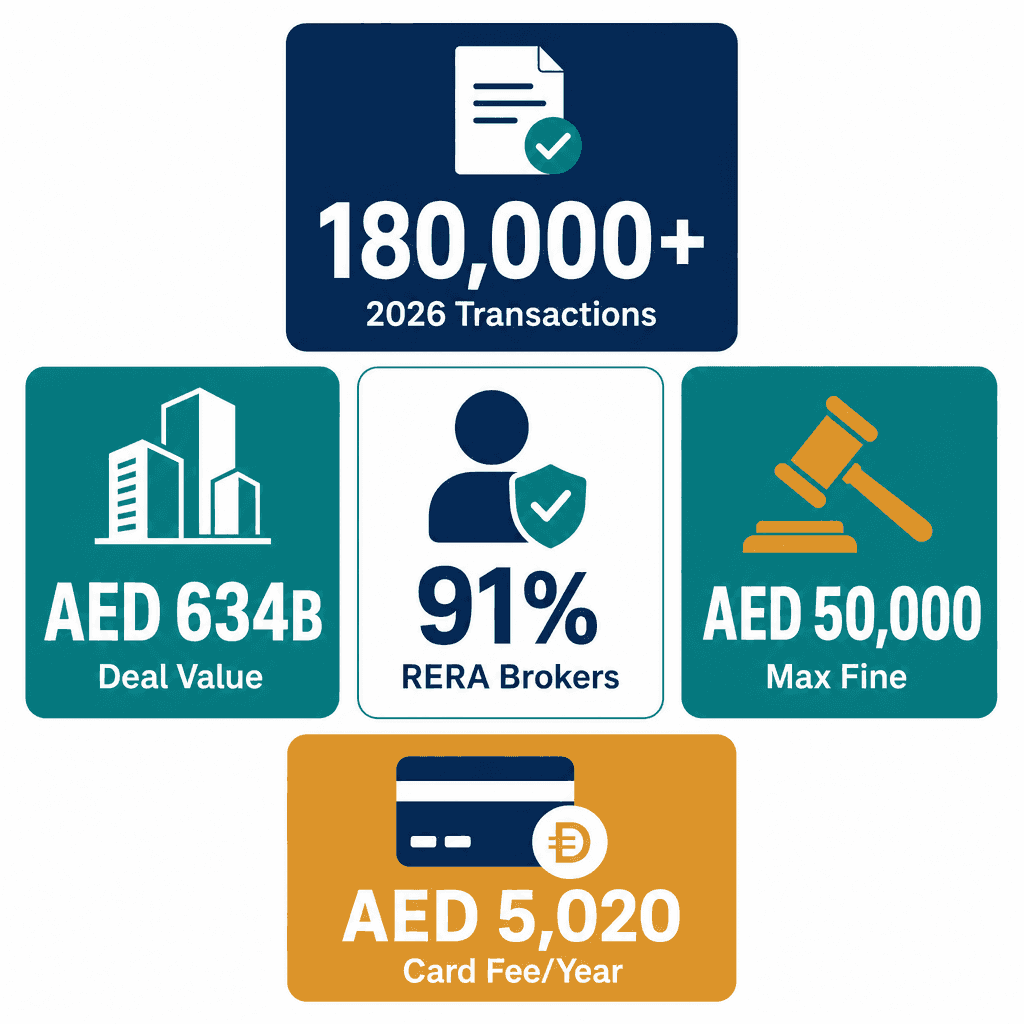 Infographic: How to Get RERA Approval for Your Real Estate License in Dubai