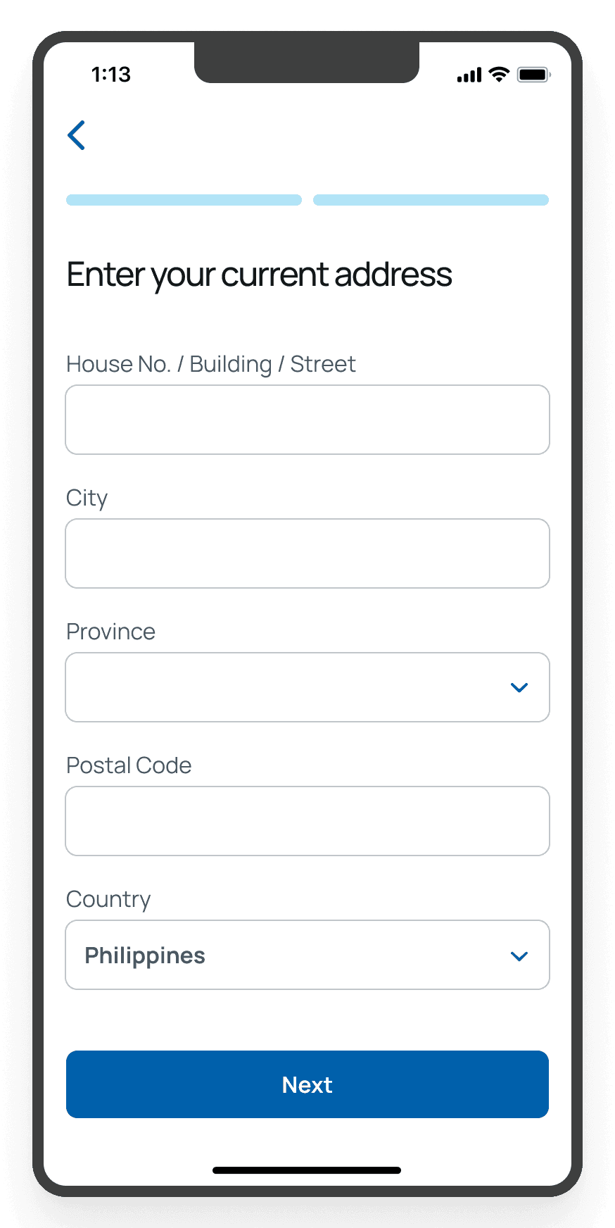 This screen displays a cryptocurrency mobile app homepage featuring educational content links such as "How to buy Bitcoin Cash," "How to transfer AXS and SLP to Coins.ph from Ronin," and explanations of various crypto terms. The screen also shows a navigation bar with prices and learn more options.