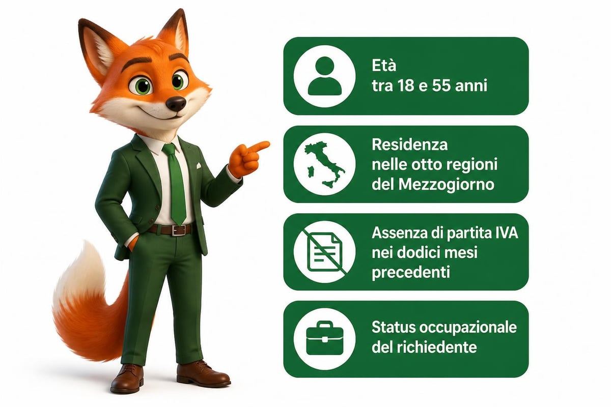 Requisiti per accedere a Resto al Sud