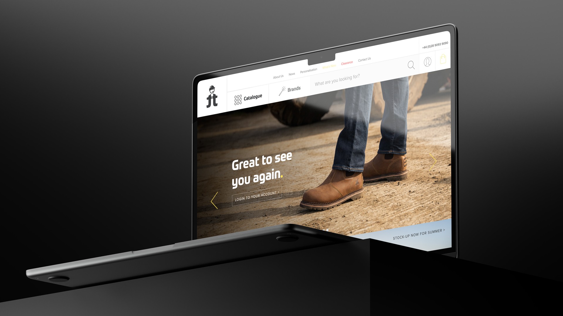 Cottonmount Workwear Website Design