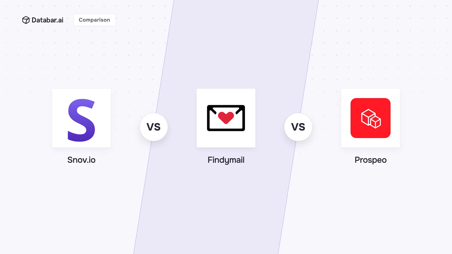 Snov.io vs Findymail vs Prospeo: Email Finder Compared