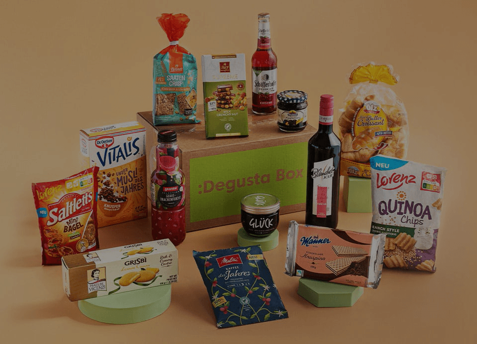 Delicious food from a Degusta Box