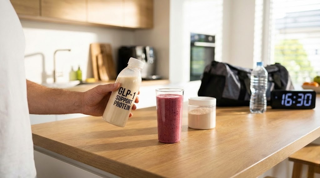 Protein shakes for GLP-1