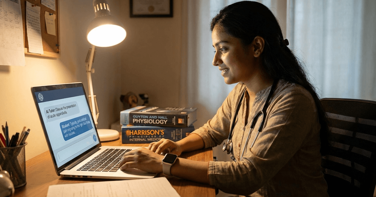 Cover: How Oncourse Probe's AI Viva Simulation Prepares You for NEET PG, INICET and FMGE Clinical Spotters (2026)