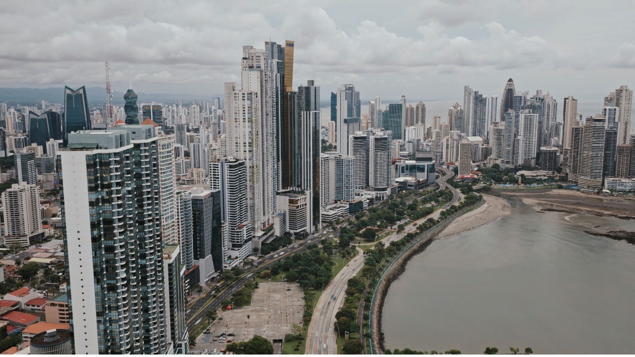 Skyline corporativo de Ciudad de Panamá