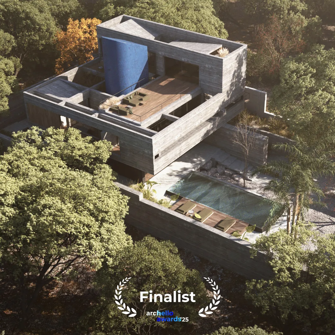 Announcement designed by TERAMOK: Archello Awards 2025: finalist with Project L