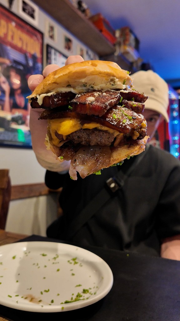 Creative woman working on a tablet in a modern studio setting
