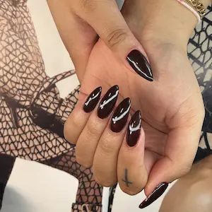 Extension gel au chablon