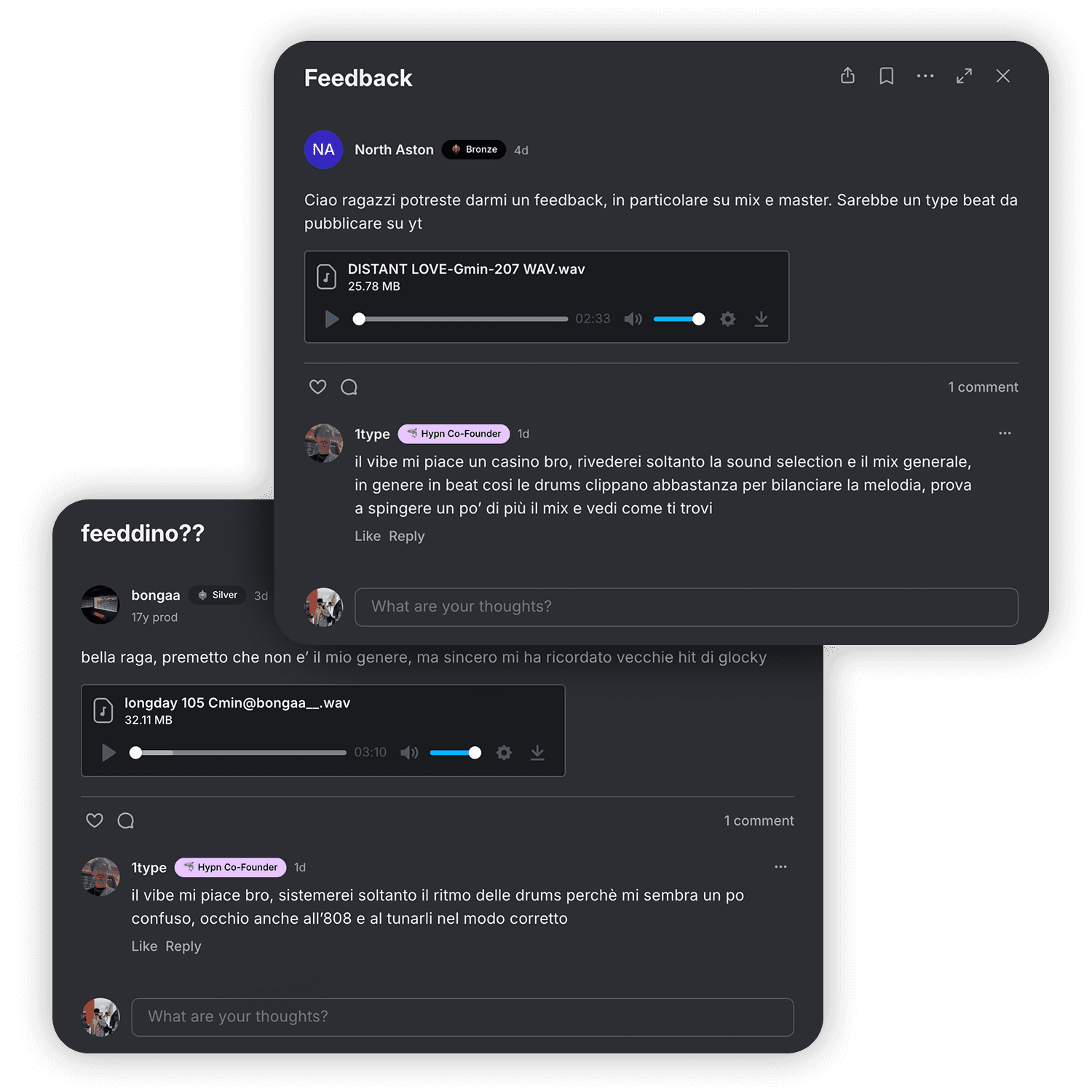 Hypn Academy - Feedback quotidiano