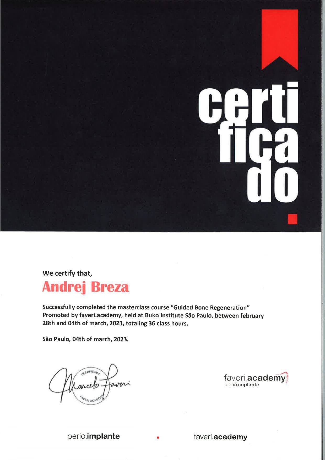 Andrej Breza - Guided Bone Regeneration