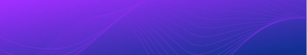 A smooth gradient blend of purple and blue hues, creating a visually calming abstract background.