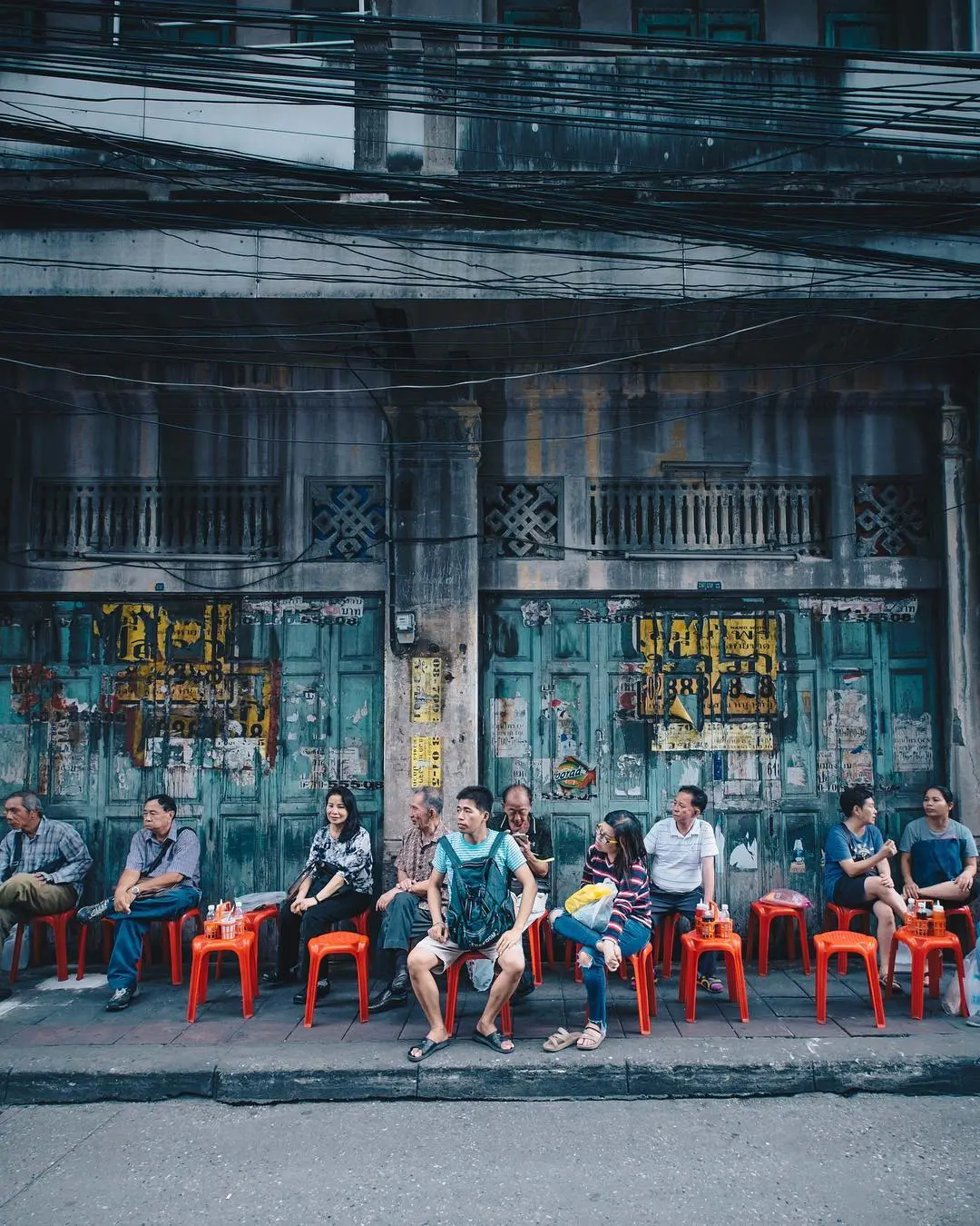image of a guy carring a tote bag