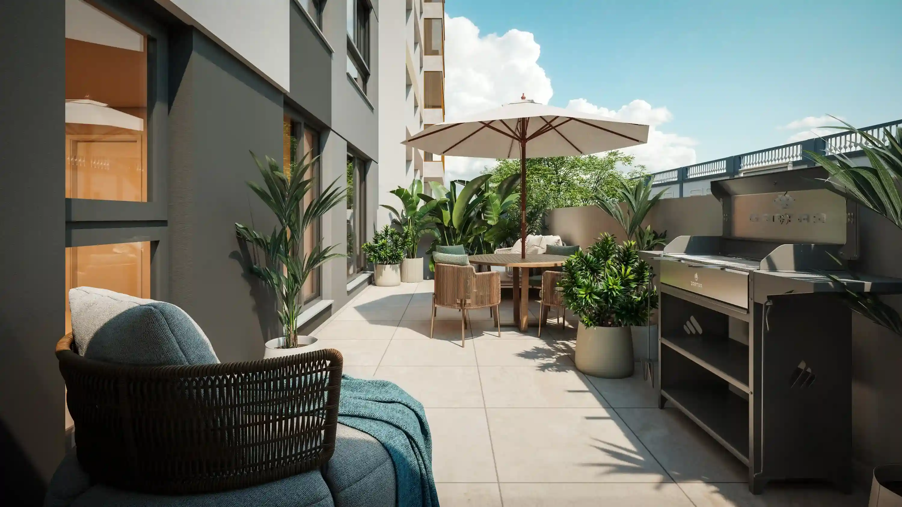 Garden espaço contemplação apartamento pleno empreendimentos pelotas