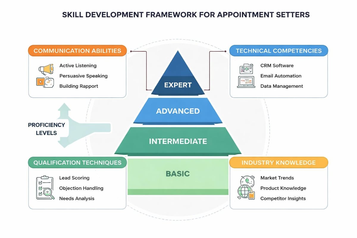 Appointment setter skills matrix