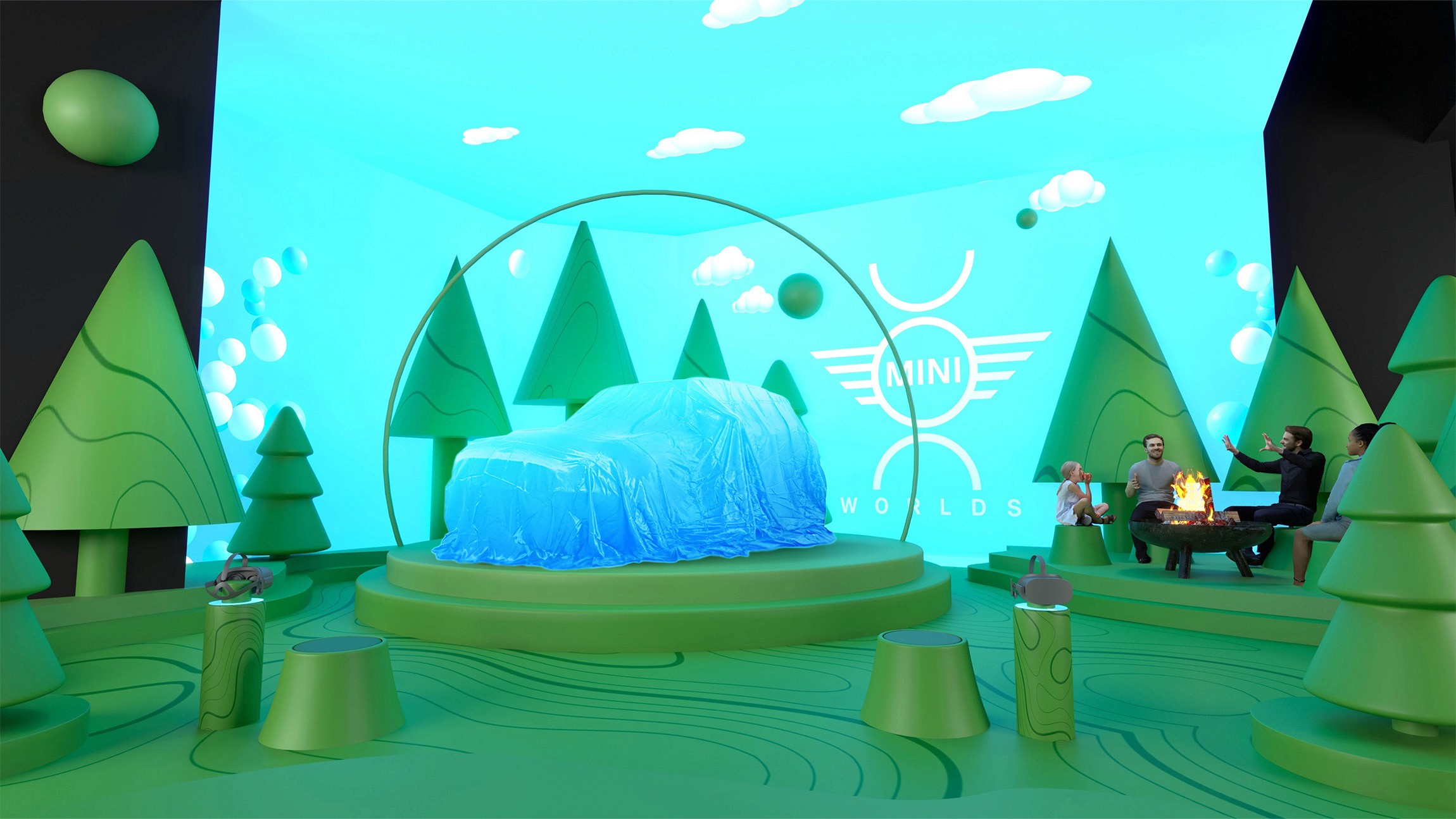 Mini Worlds design by UK designer Dan Bailey