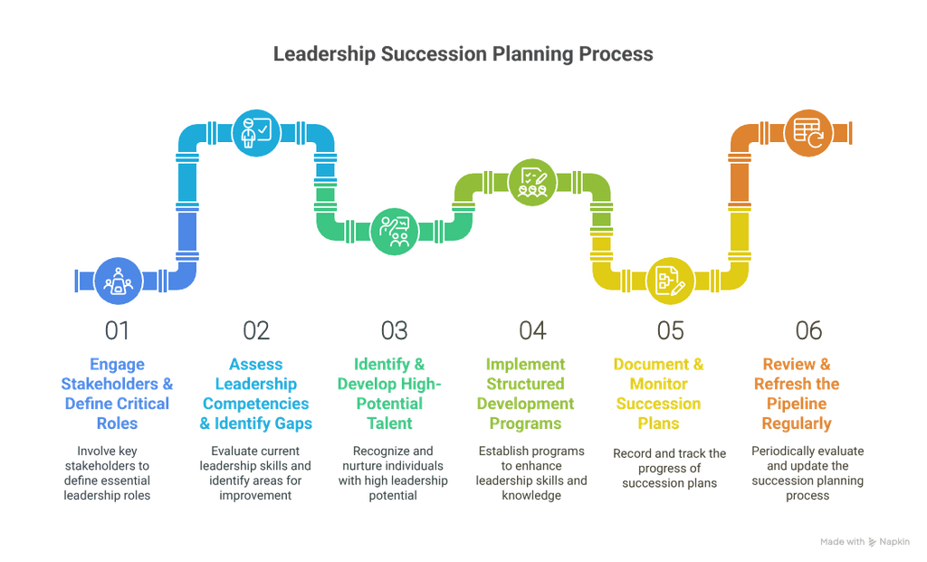 The Leadership Pipeline: Key Steps for Effective Succession Planning