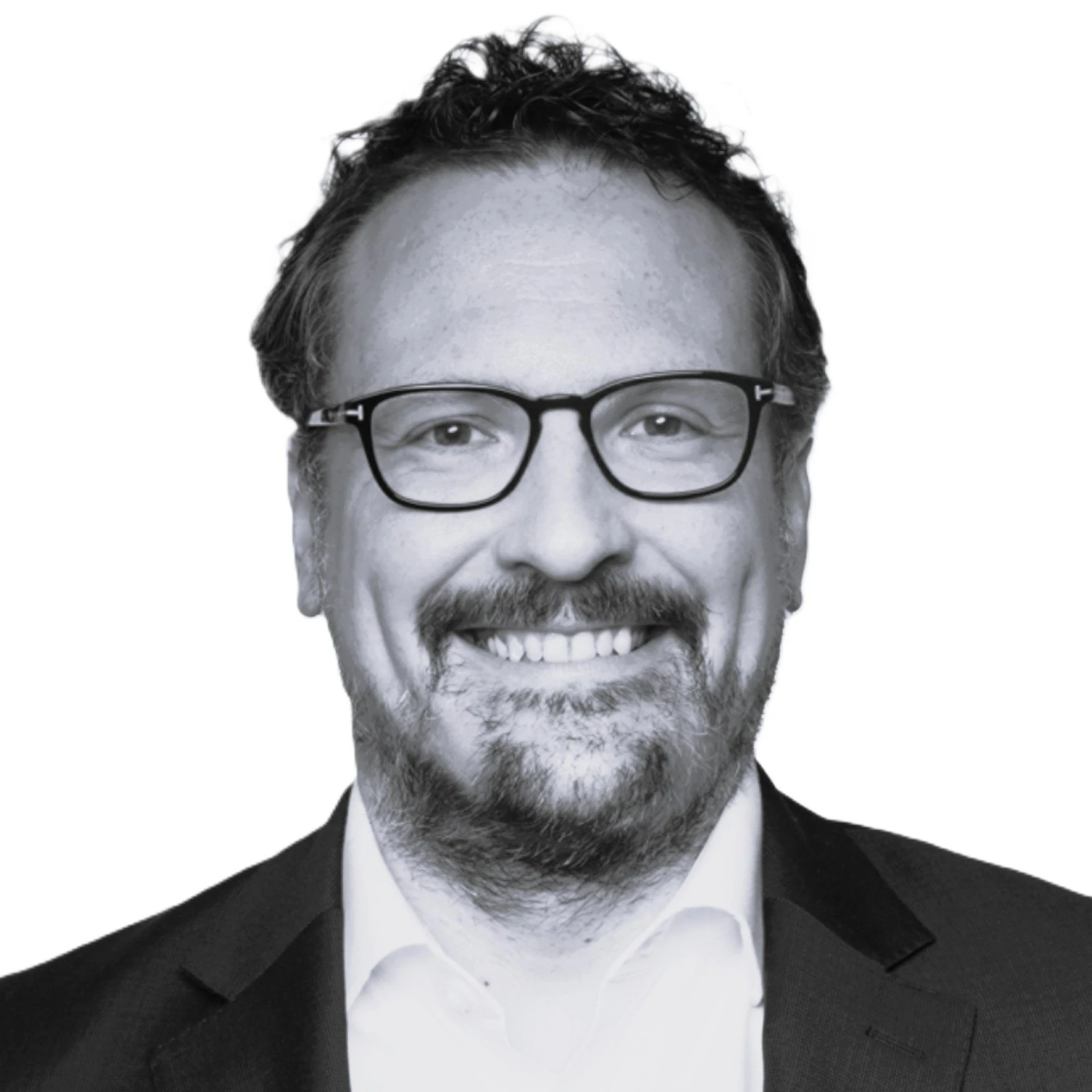 Black and white profile picture of Micheal Viehs who is a Partner at KanataQ