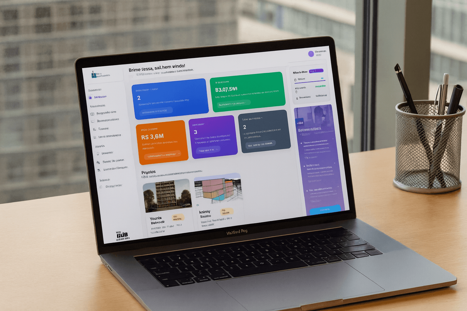 A mockup of Freelio's mobile app