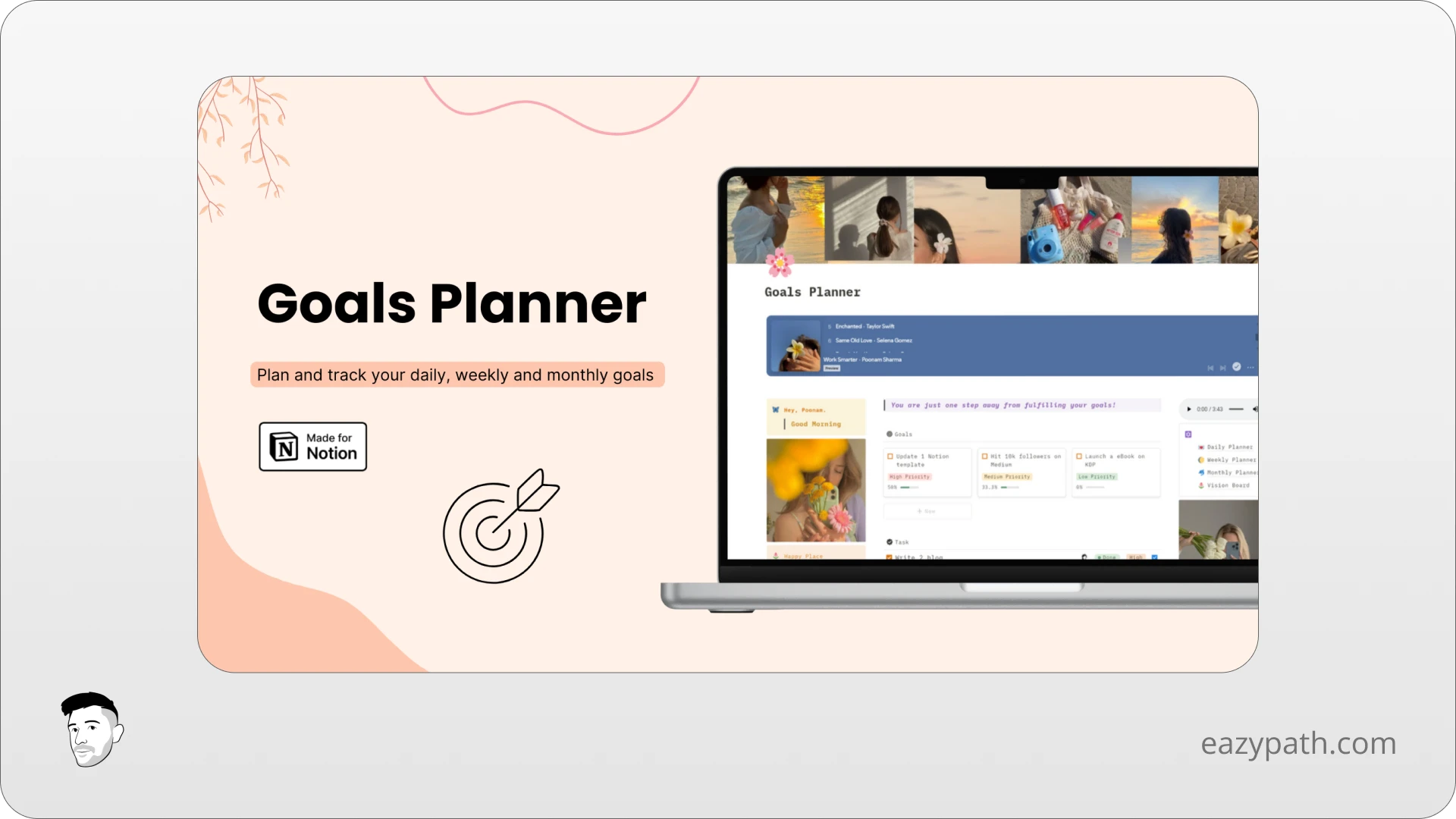 Free Notion Goals Planner