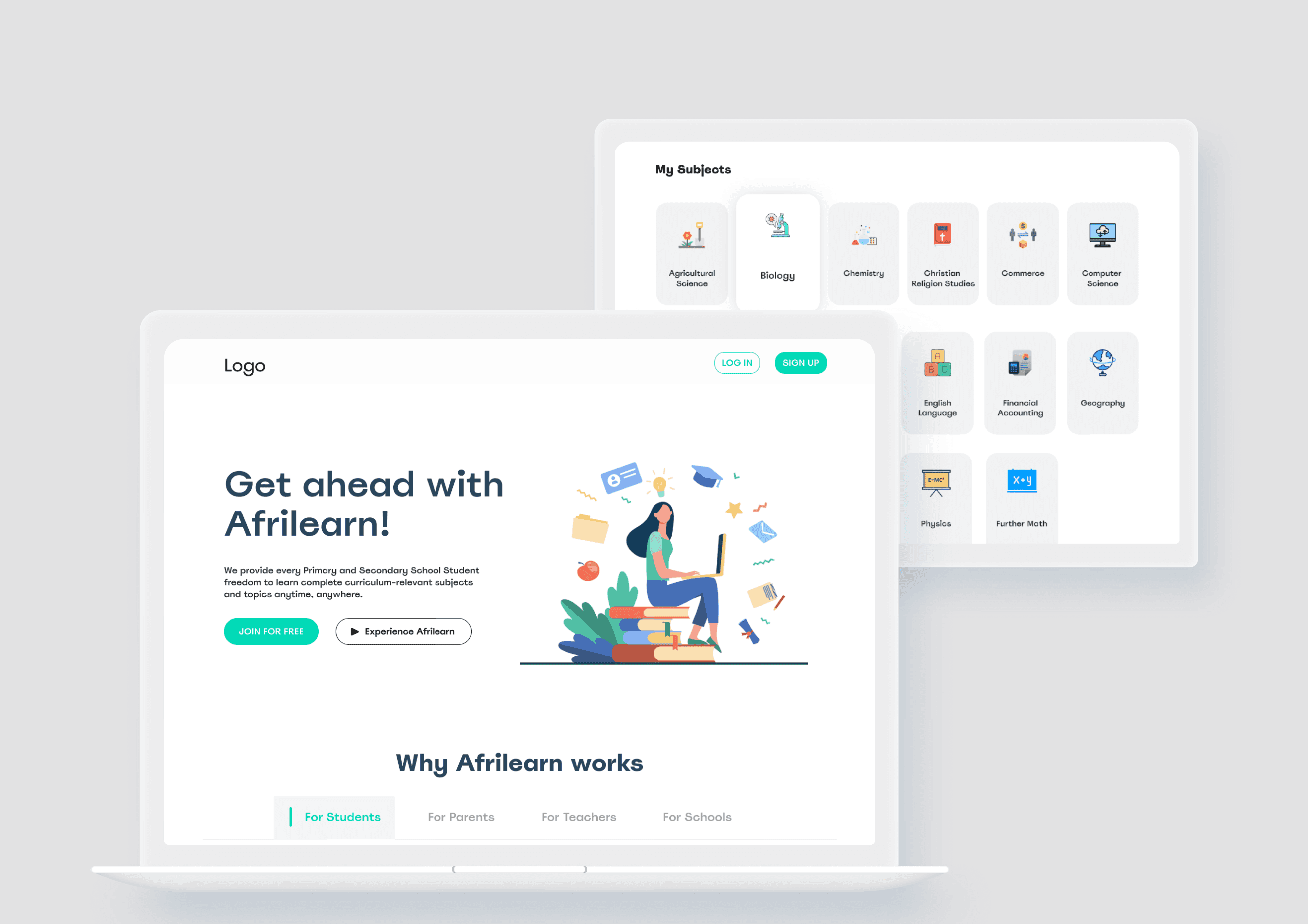 Banking Landing Page - Hero Section