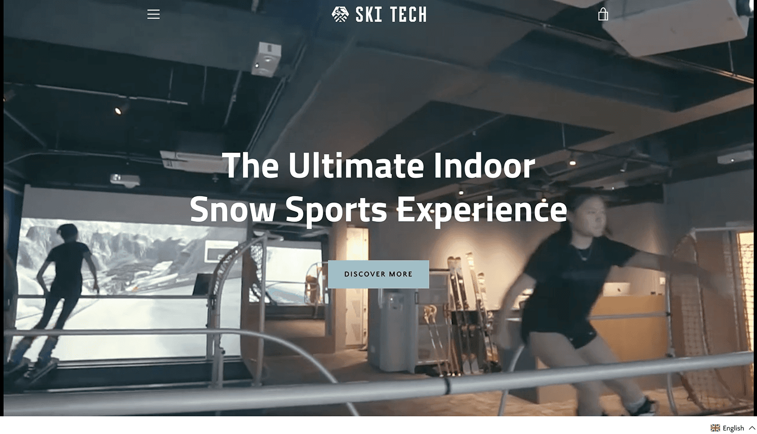 Ski Tech website design