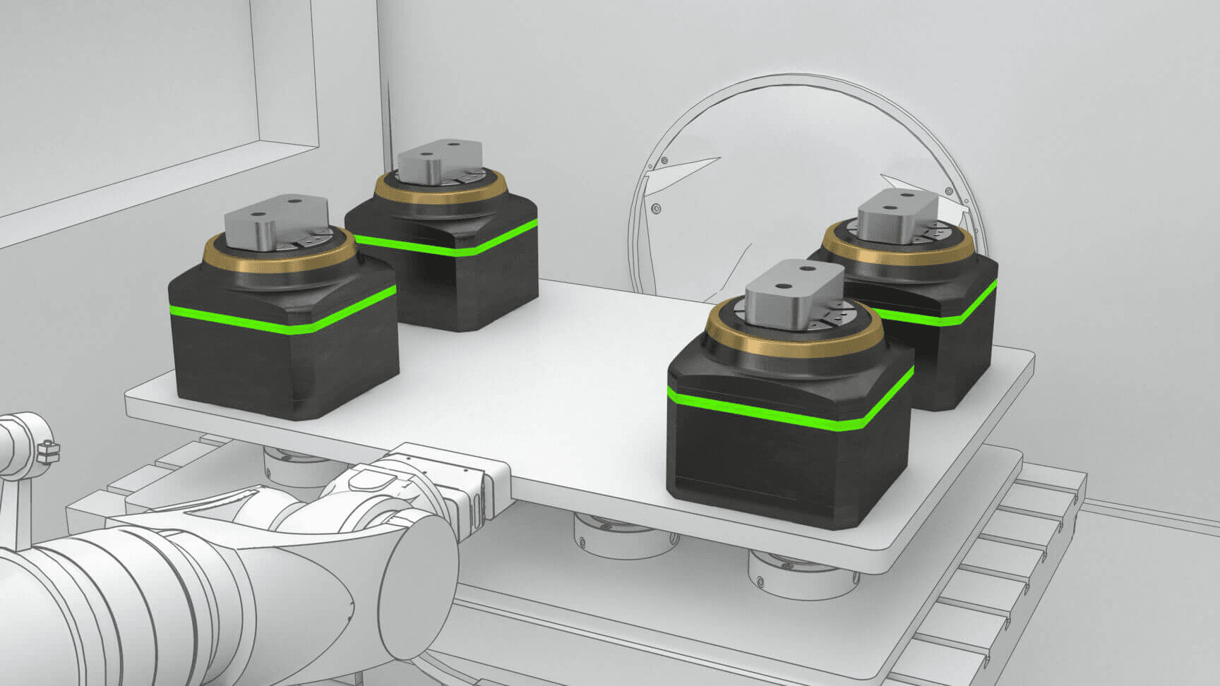 VarioLine elektrisches Spannsystem für Industrie 4.0 Anwendungen