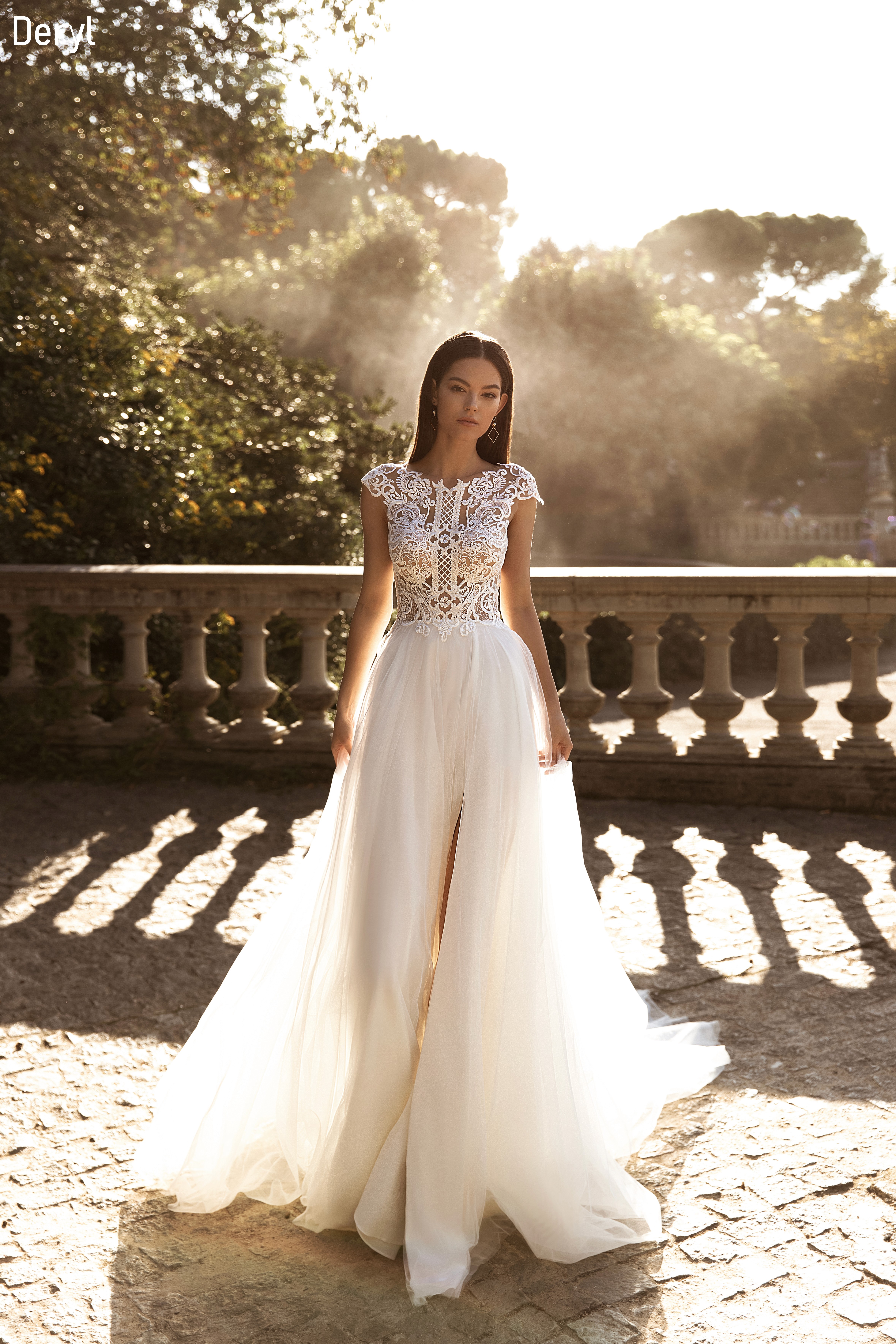 Brautkleid mit weitem Rock und Sweetheart-Ausschnitt