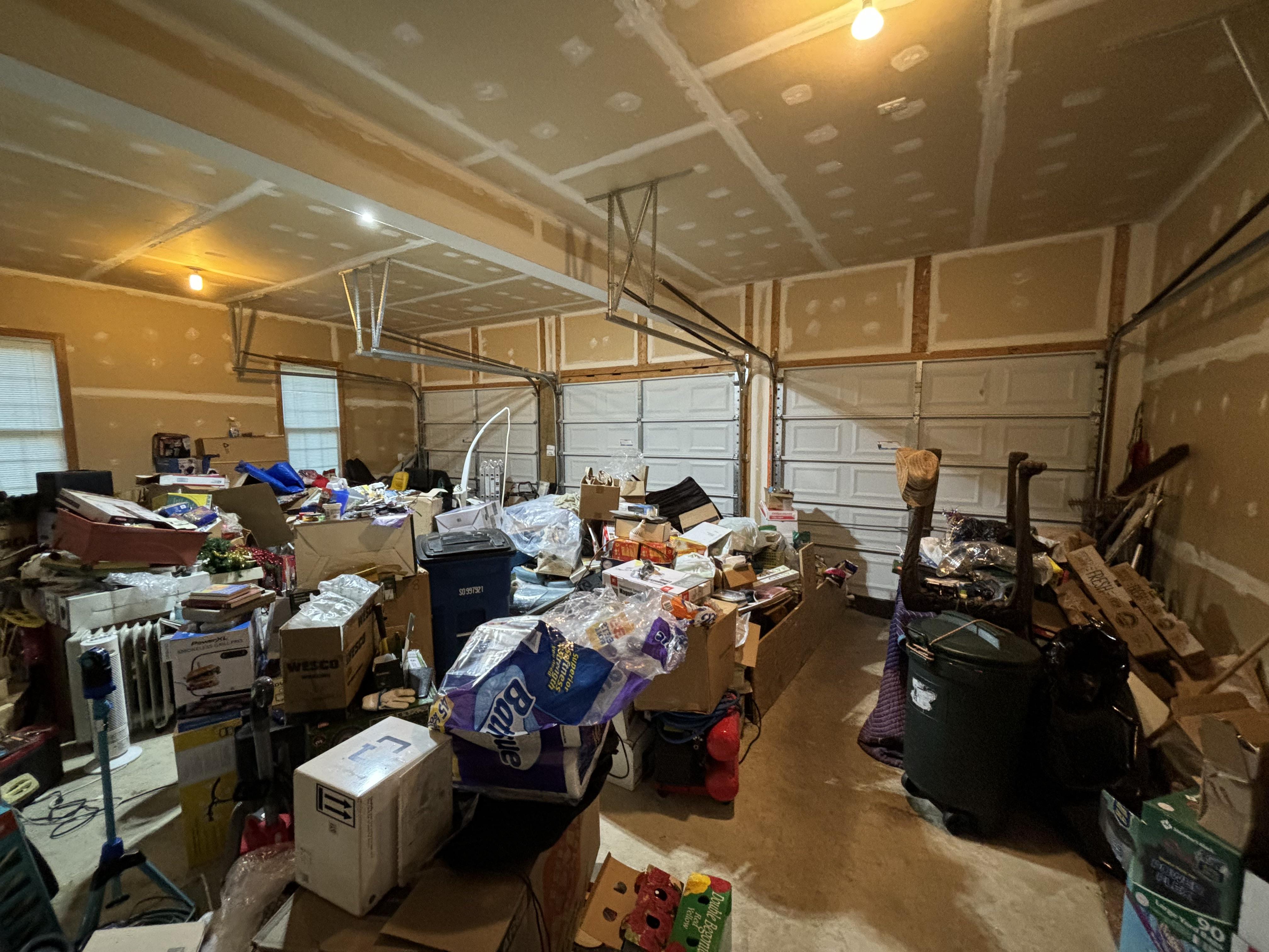 Garage Hoarding