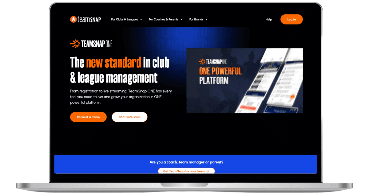 TeamSnap Platform Dashboard